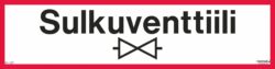 Sulkuventtiili