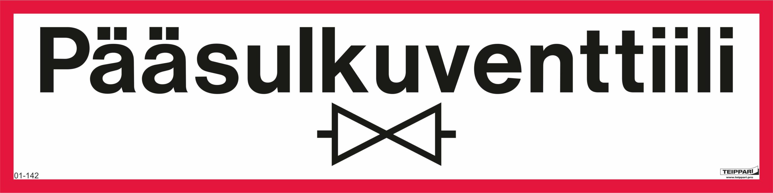 Pääsulkuventtiili