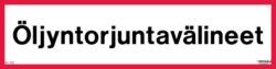 ÖLJYntorjuntavälineet
