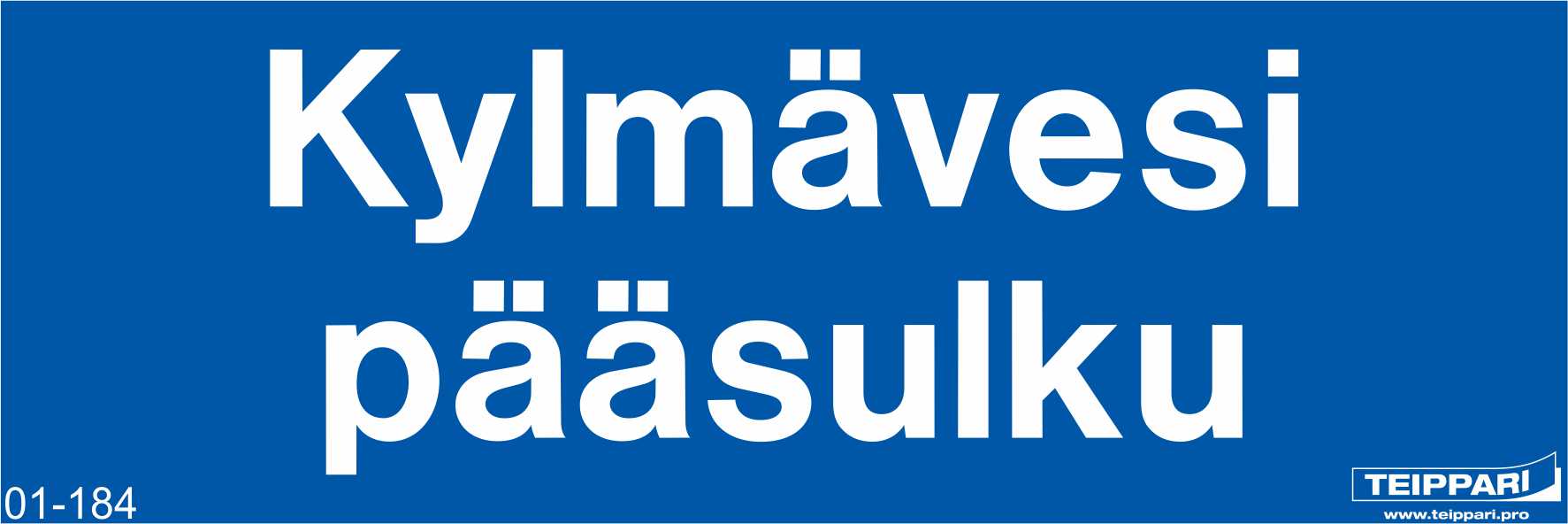 Kylmävesi pääsulku