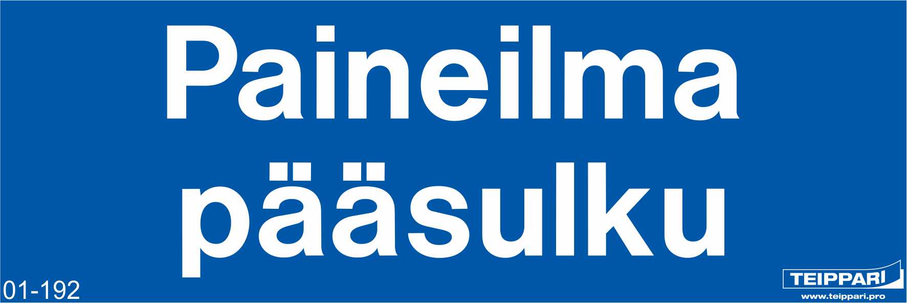Paineilma pääsulku