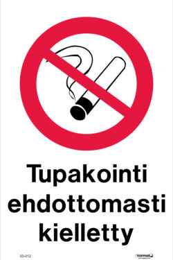 Tupakointi kielletty
