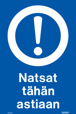 Natsat tähän astiaan