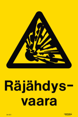 Räjähdysvaara
