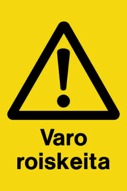 Varo roiskeita