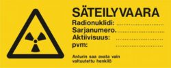 Säteilyvaara