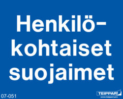 Henkilökohtaiset suojaimet