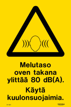 Melutaso oven takana