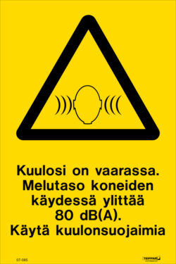 Kuulosi on vaarassa...