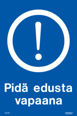 Pidä edusta vapaana