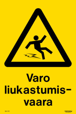 Varo liukastumisvaara