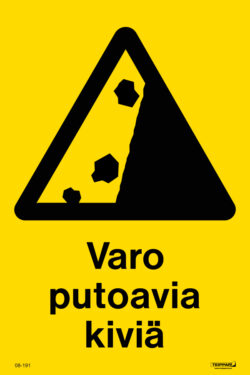 Varo putoavia kiviä