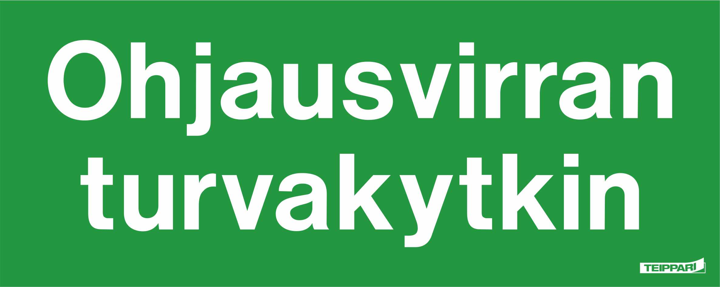 Ohjausvirran turvakytkin