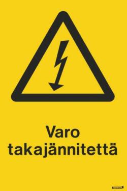 Varo takajännitettä