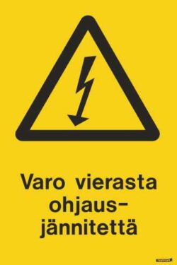 Varo vierasta ohjausjännitettä