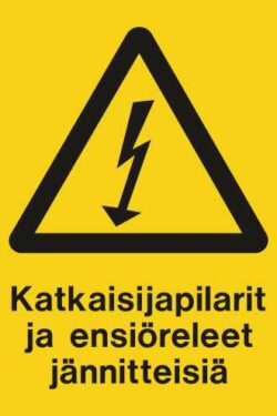 Katkaisijapilarit ja ensiäreleet jännitteisiä