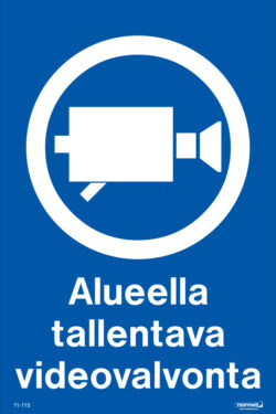 Alueella tallentava videovalvonta
