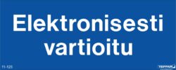 Elektronisesti vartioitu