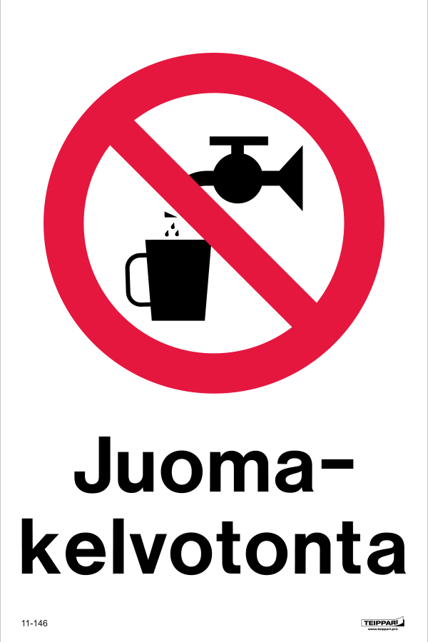 Juomakelvotonta