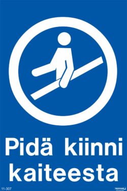 Pidä kiinni kaiteesta