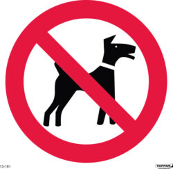 Koirilta pääsy kielletty