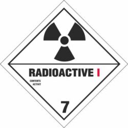 7A Radioaktiiviset aineet (pakkauslipuke)