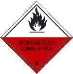 4.2 Helposti itsestään syttyvät aineet