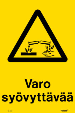 Varo syövyttävää