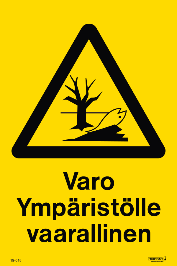 Varo ympäristölle vaarallinen