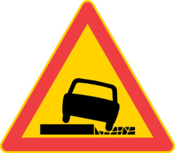 A14 Vaarallinen tien reuna