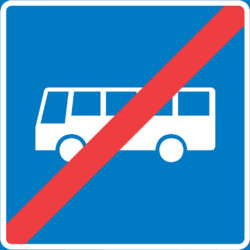 E10.1 Linja-autokaista päättyy