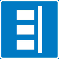 E4.1 Ajoneuvojen sijoitus pysäköintipaikalla