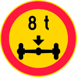 C26 Ajoneuvon suurin sallittu akselille kohdistuva massa