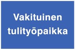 Vakituinen tulityäpaikka